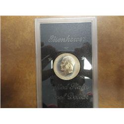 1974-S  IKE SILVER DOLLAR PF (BROWN PACK) NO BOX