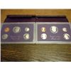Image 1 : 1984 & 1985 US PROOF SETS (WITH BOXES)