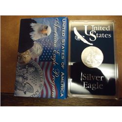 2002 AMERICAN SILVER EAGLE UNC (AS SHOWN)