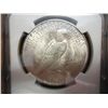 Image 2 : 1923 PEACE SILVER DOLLAR NGC MS62