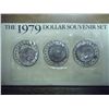 Image 2 : 1979 P/D/S SBA DOLLAR SOUVENIR SET
