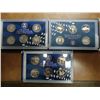 Image 1 : 1999,2001 & 2002 US 50 STATE QUARTERS PROOF SETS