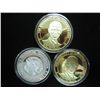 Image 1 : 3-2009 BARACK OBAMA INAUGURATION TOKENS (PF)