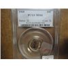 Image 1 : 1968 ROOSEVELT DIME PCGS MS66