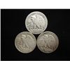 Image 2 : 1942,44 & 47-D WALKING LIBERTY HALF DOLLARS