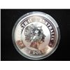 Image 2 : 2001 AUSTRALIA KOOKABURRA 1 OZ SILVER $1 UNC