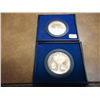 Image 1 : 2 US MINT SET AMERICA'S 1ST MEDALS 1972 & 1975