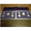 Image 1 : 1990 & 1991 US PROOF SETS (WITH BOXES)