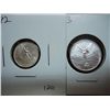 Image 1 : 2 MEXICO SILVER LIBERTADS UNC 2013 1/10 OZ AND