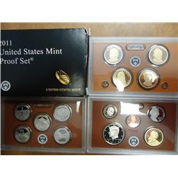 2011 US PROOF SET (WITH BOX) 14 PIECES