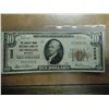 Image 1 : 1929 TYPE I $10 NATIONAL CURRENCY THE HACKLEY