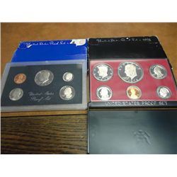 1978 & 1983 US PROOF SETS (WITH BOXES)