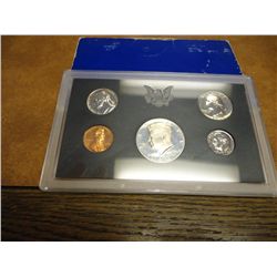 1969 US PROOF SET WITH BOX, 40% SILVER HALF