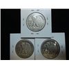 Image 2 : 1940,41 & 42 WALKING LIBERTY HALF DOLLARS