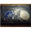 Image 1 : 1971-S  IKE SILVER DOLLAR UNC (BLUE PACK)