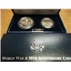 Image 2 : 1991-95 WWII 2 COIN PROOF SET