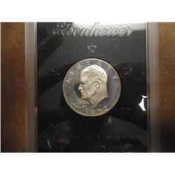 1972-S IKE SILVER DOLLAR PF (BROWN PACK) NO BOX
