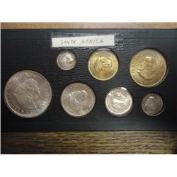 1961 SOUTH AFRICAN MINT SET (UNC) 7 COINS
