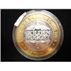 Image 2 : CASINO $10 SILVER TOKEN (UNC) GOLDEN NUGGET