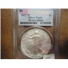 Image 1 : 2007-W AMERICAN SILVER EAGLE PCGS MS69