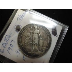 1907 GREAT BRITAIN SILVER FLORIN