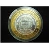 Image 2 : CASINO $10 SILVER TOKEN (UNC) GOLDEN NUGGET
