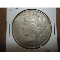 1922 PEACE SILVER DOLLAR