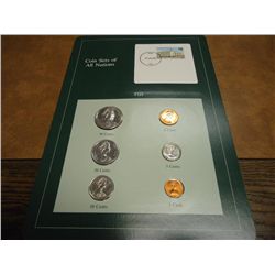 COIN SETS OF ALL NATIONS "FIJI" 6 COINS