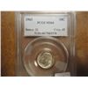 Image 1 : 1963 SILVER ROOSEVELT DIME PCGS MS66