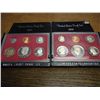 Image 1 : 1980 & 1982 US PROOF SETS (WITH BOXES)