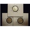Image 2 : 1955,56 & 57 CANADA SILVER 10 CENTS