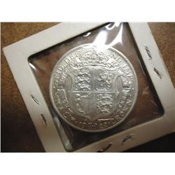 1922 GREAT BRITAIN SILVER HALF CROWN
