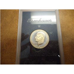 1974-S IKE SILVER DOLLAR PF (BROWN PACK) NO BOX