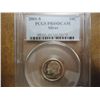 Image 1 : 2001-S SILVER ROOSEVELT DIME PCGS PR69 DCAM