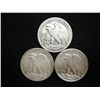 Image 2 : 1943,44-S & 46 WALKING LIBERTY HALF DOLLARS