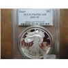 Image 1 : 2003-W AMERICAN SILVER EAGLE PCGS PR69 DCAM