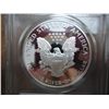 Image 2 : 2003-W AMERICAN SILVER EAGLE PCGS PR69 DCAM