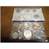 Image 1 : SILVER 1962 US MINT SET (UNC) P/D (WITH ENVELOPE)