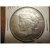 Image 1 : 1934-D PEACE SILVER DOLLAR WITH DATE SCRATCHED