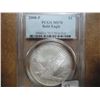 Image 1 : 2008-P BALD EAGLE SILVER DOLLAR PCGS MS70