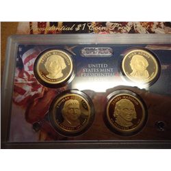 2007 US PRESIDENTIAL DOLLAR PROOF SET WITH BOX