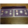 Image 1 : 1990 & 1991 US PROOF SETS (WITH BOXES)