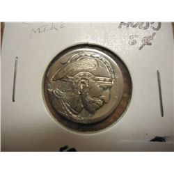 VINTAGE HOBO NICKEL "VIKING" BY CARVER MIKE