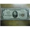Image 1 : 1929 TYPE I $20 NATIONAL CURRENCY THE EXCHANGE
