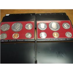 1975 & 1976 US PROOF SETS (WITH BOXES)