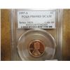 Image 1 : 1997-S LINCOLN CENT PCGS PR69RD DCAM