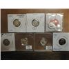 Image 1 : 7 COIN DIME ASSORTMENT SEE DESCRIPTION