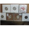 Image 2 : 7 COIN DIME ASSORTMENT SEE DESCRIPTION