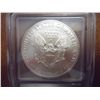 Image 2 : 2012-S AMERICAN SILVER EAGLE ICG MS70