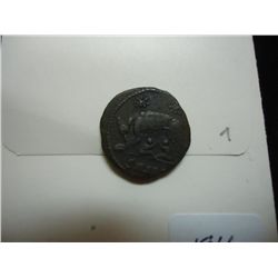 300-346 A.D. ROMA COMMEMORATIVE ISSUE ANCIENT COIN
